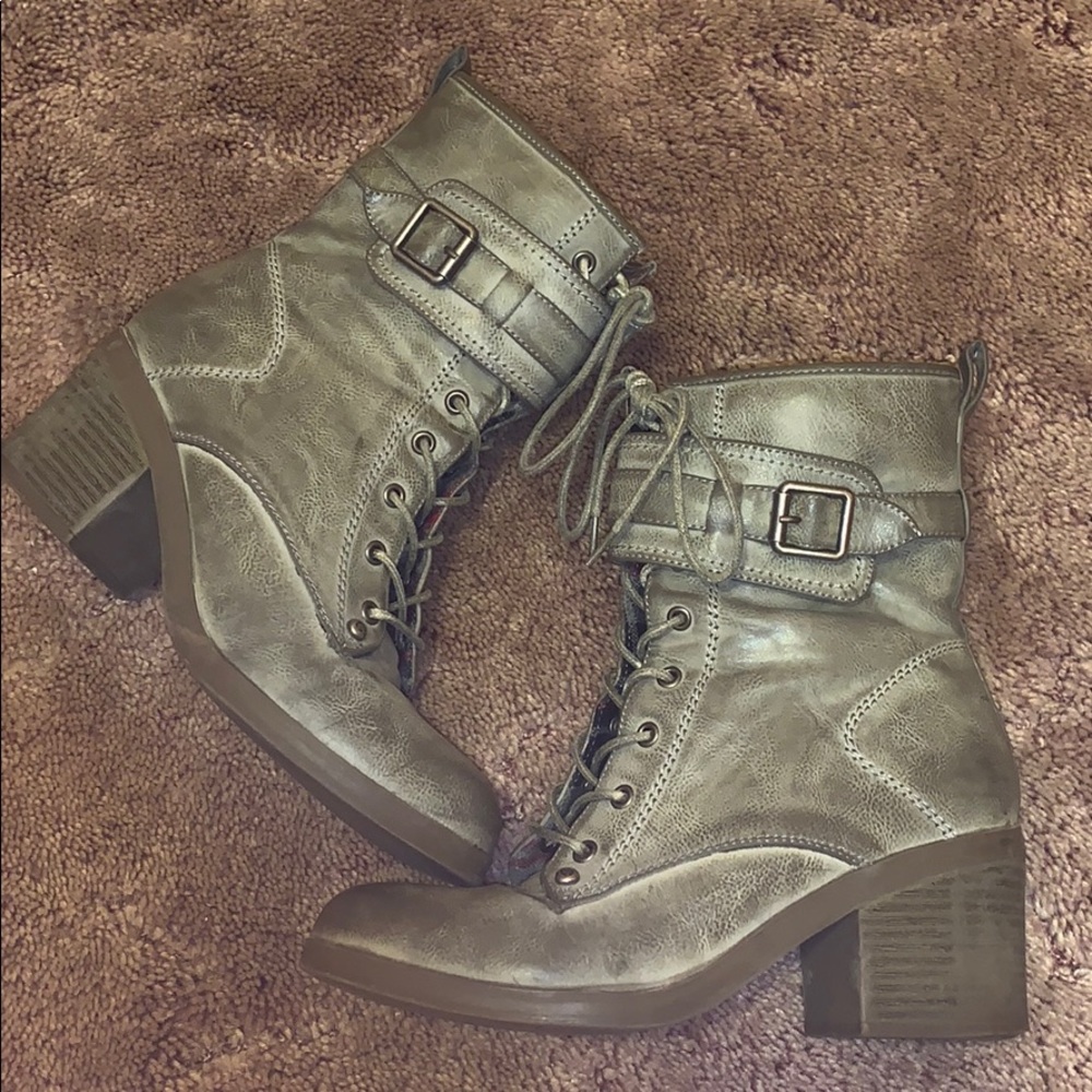 Combat boots!